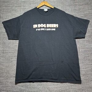 Astoria Brewing Co. Shirt Men's XL Black Short Sleeve Solar Dog